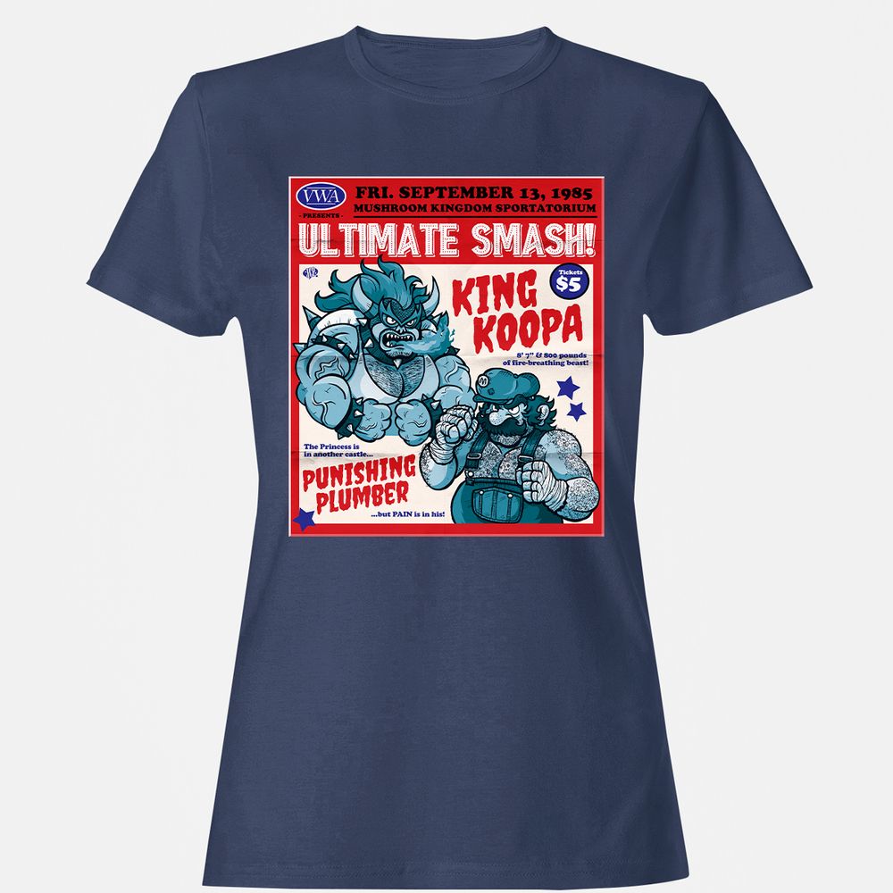 Women's T-Shirt - QTL9RFM3 - Navy - 10