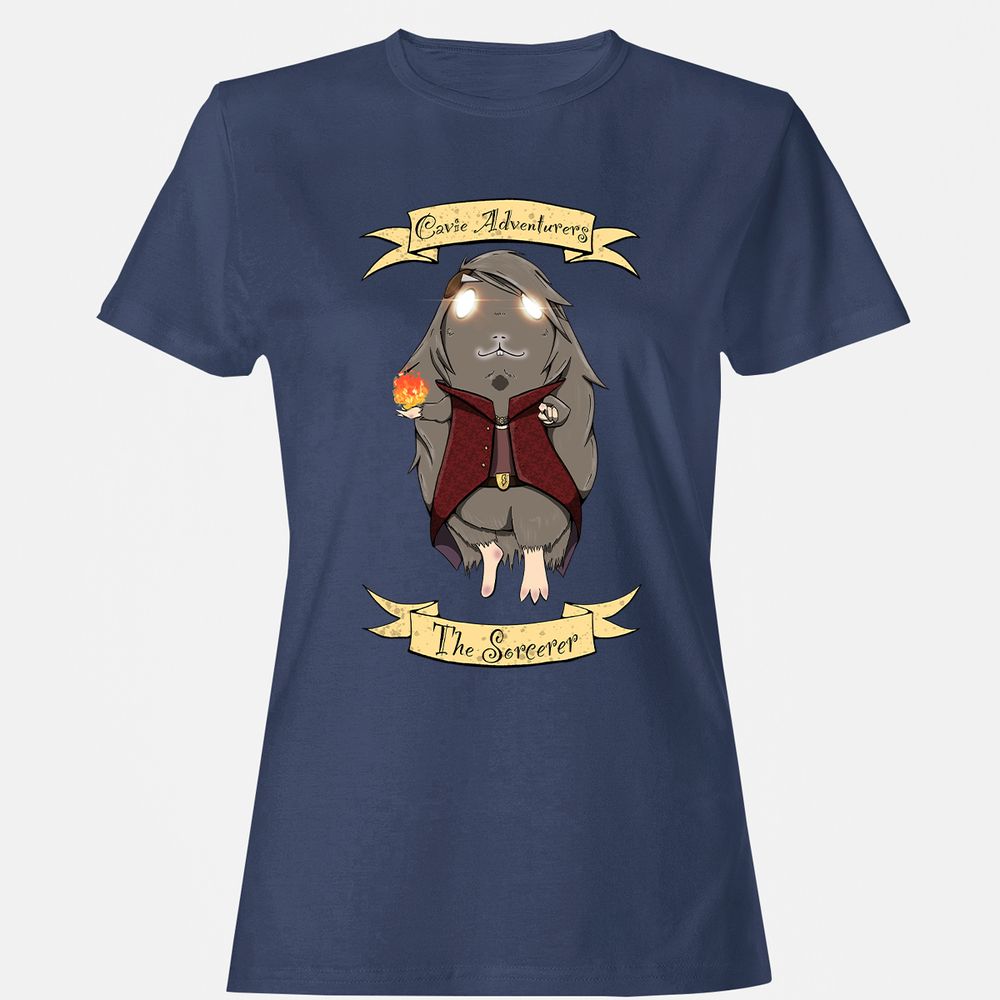 Women's T-Shirt - 4FZL1YGA - Navy - 10