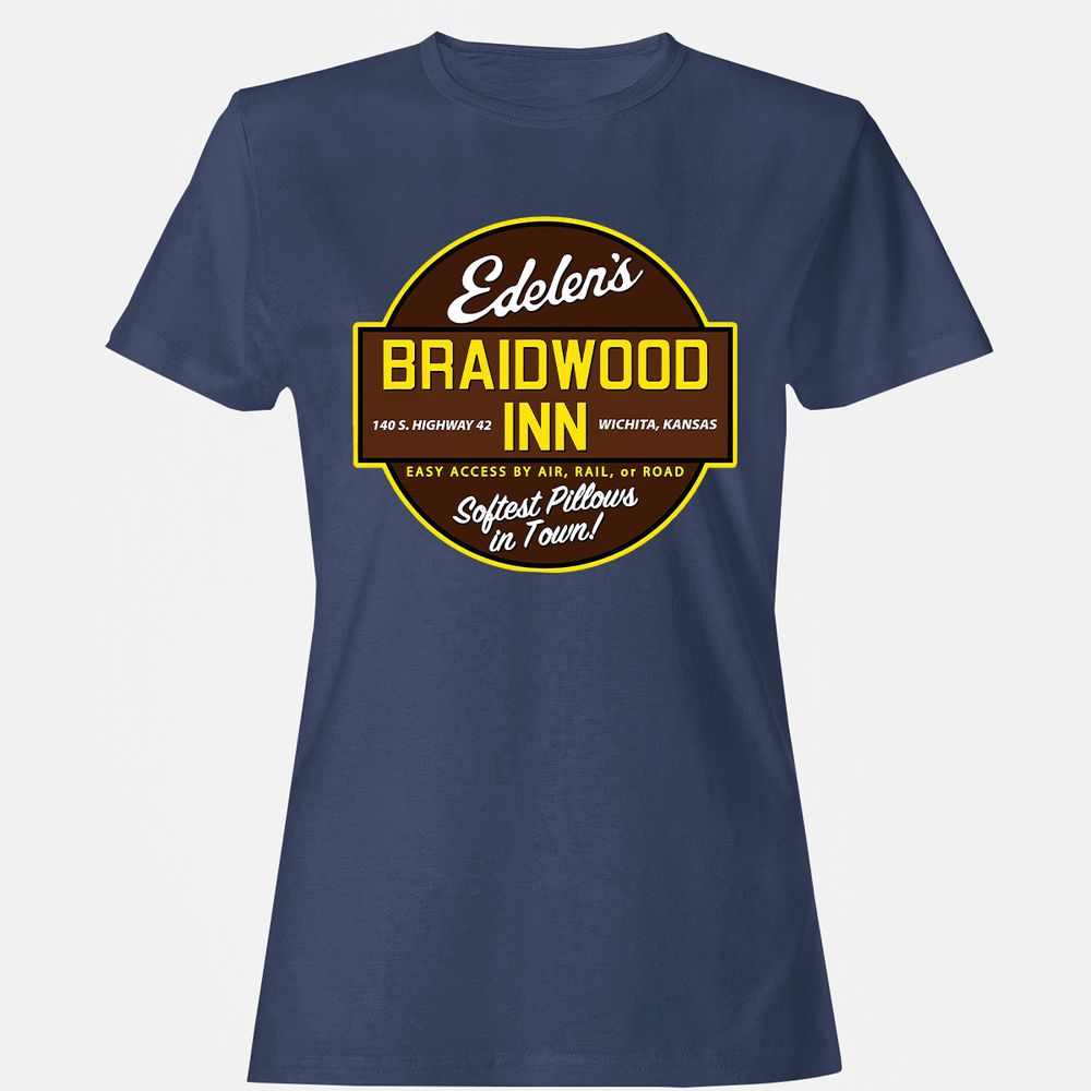 Women's T-Shirt - YF6S6HWZ - Navy - 10
