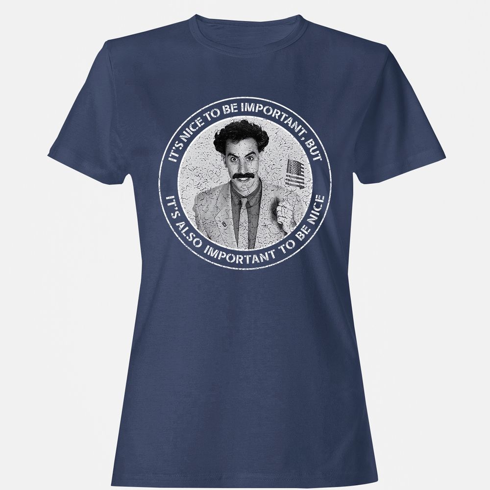 Women's T-Shirt - QL2KAGJ8 - Navy - 10