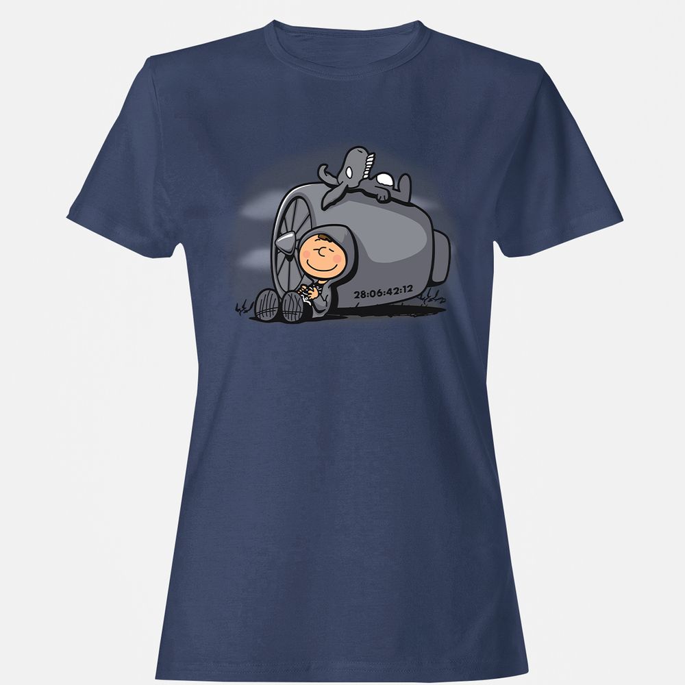 Women's T-Shirt - NEGTJLEE - Navy - 10