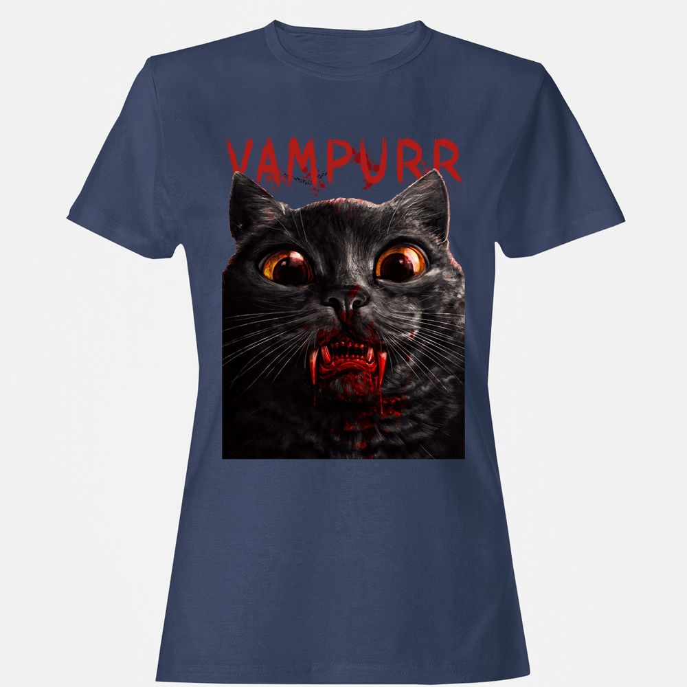 Women's T-Shirt - ADDNSL87 - Navy - 10