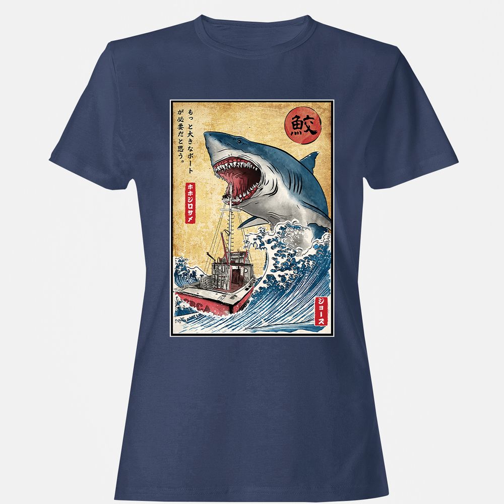 Women's T-Shirt - GKH4BTWD - Navy - 10