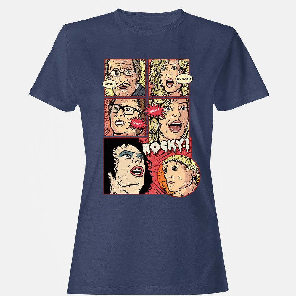 Women's T-Shirt - UW3H8J16 - Navy - 10