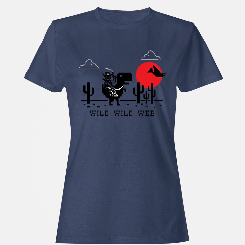 Women's T-Shirt - D34X17YH - Navy - 10