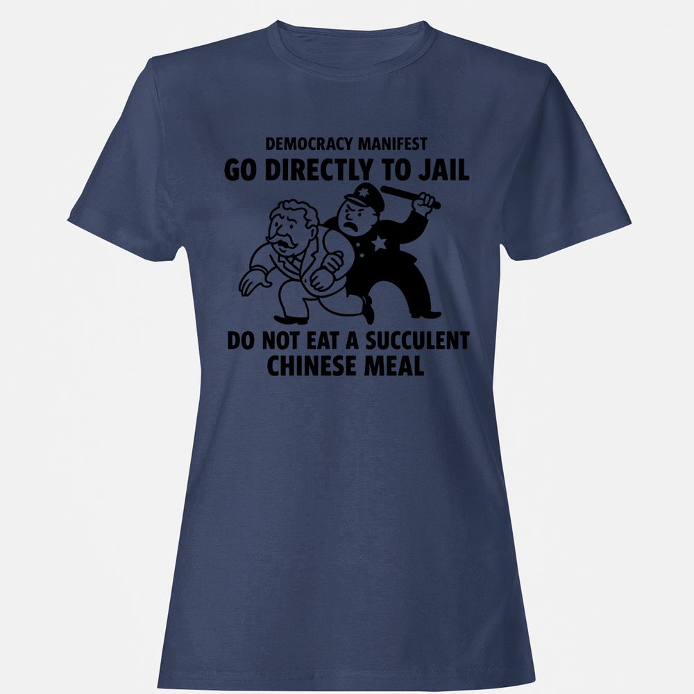 Women's T-Shirt - WR5EJJUU - Navy - 10