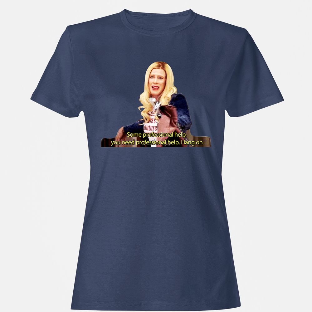 Women's T-Shirt - AEKSZPDJ - Navy - 10