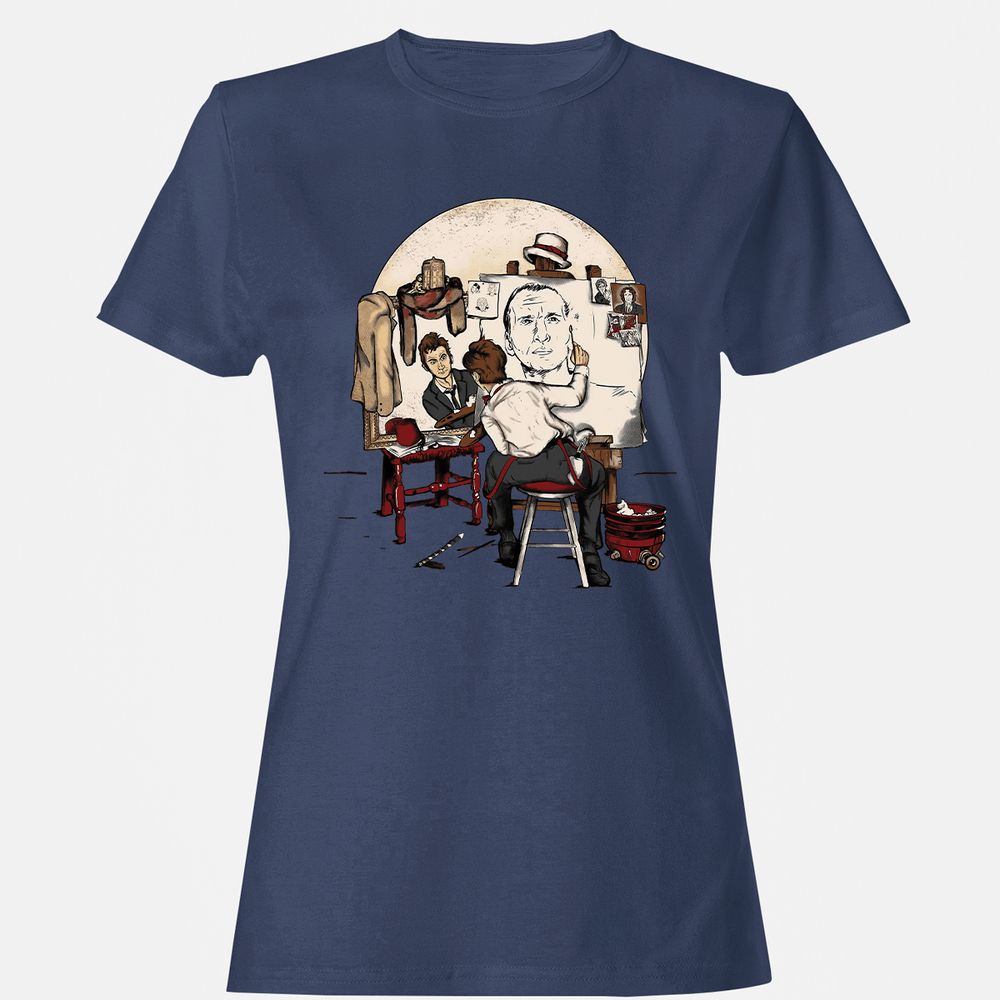 Women's T-Shirt - YNGG6AMJ - Navy - 10