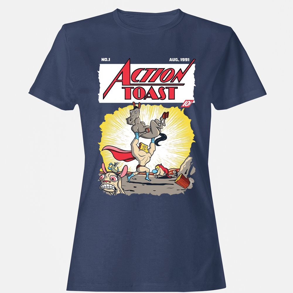 Women's T-Shirt - 161PL9HN - Navy - 10