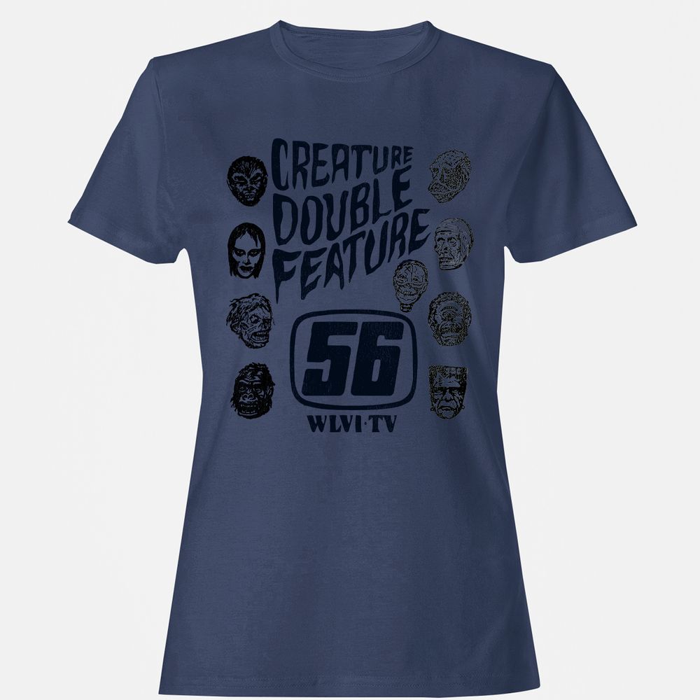 Women's T-Shirt - EBPVCDPP - Navy - 10