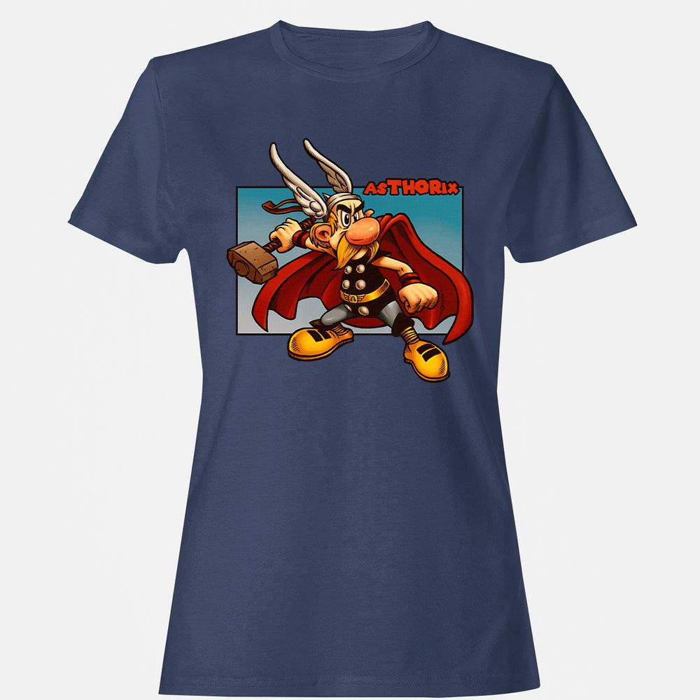 Women's T-Shirt - 8E2FL1MX - Navy - 10