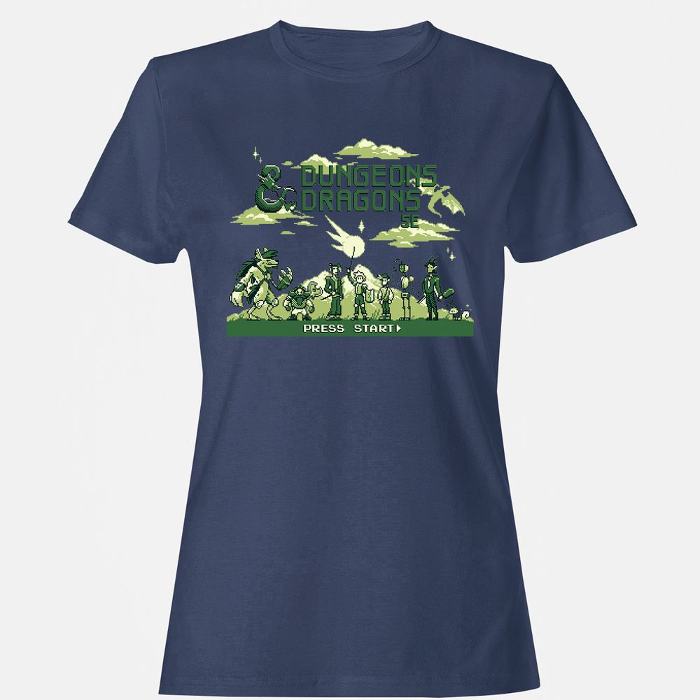Women's T-Shirt - XKG5DMCG - Navy - 10