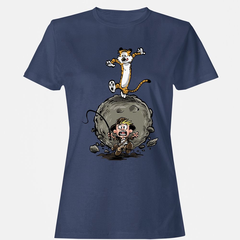 Women's T-Shirt - KV59PA6W - Navy - 10