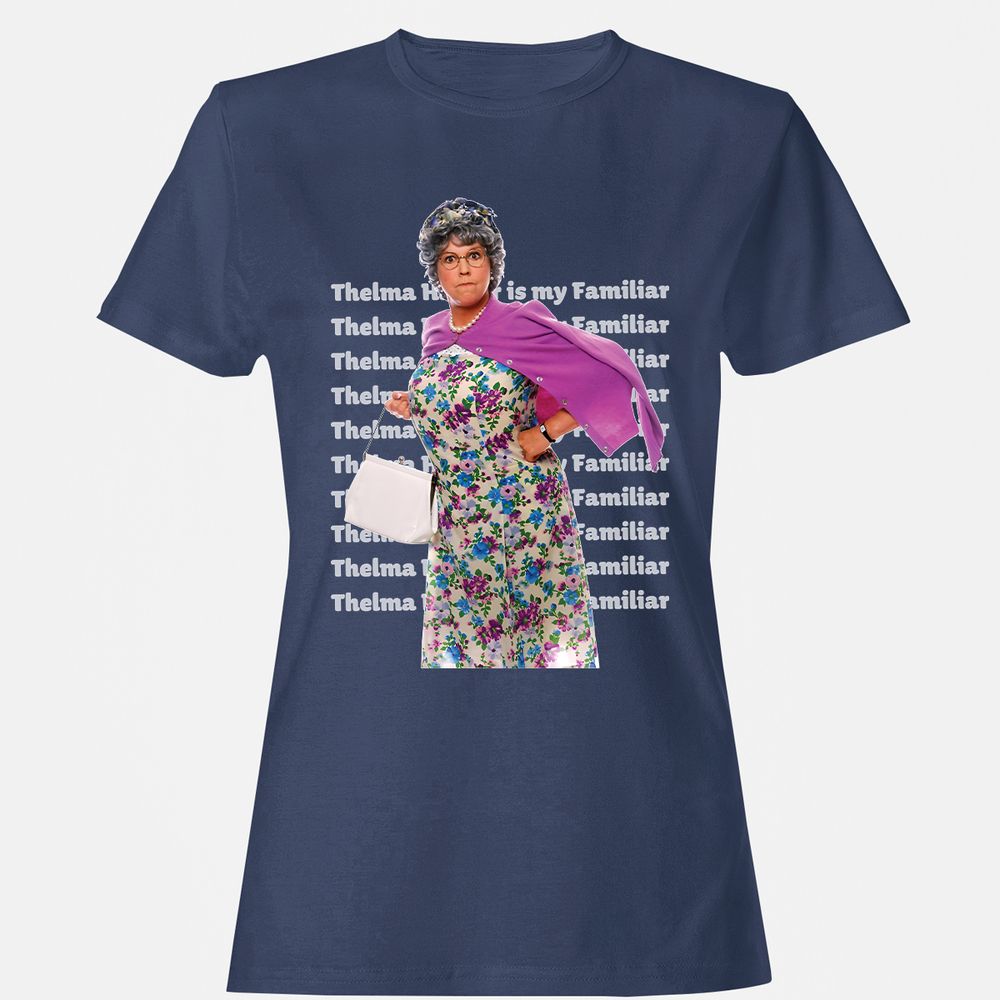 Women's T-Shirt - 8KMCTFLS - Navy - 10