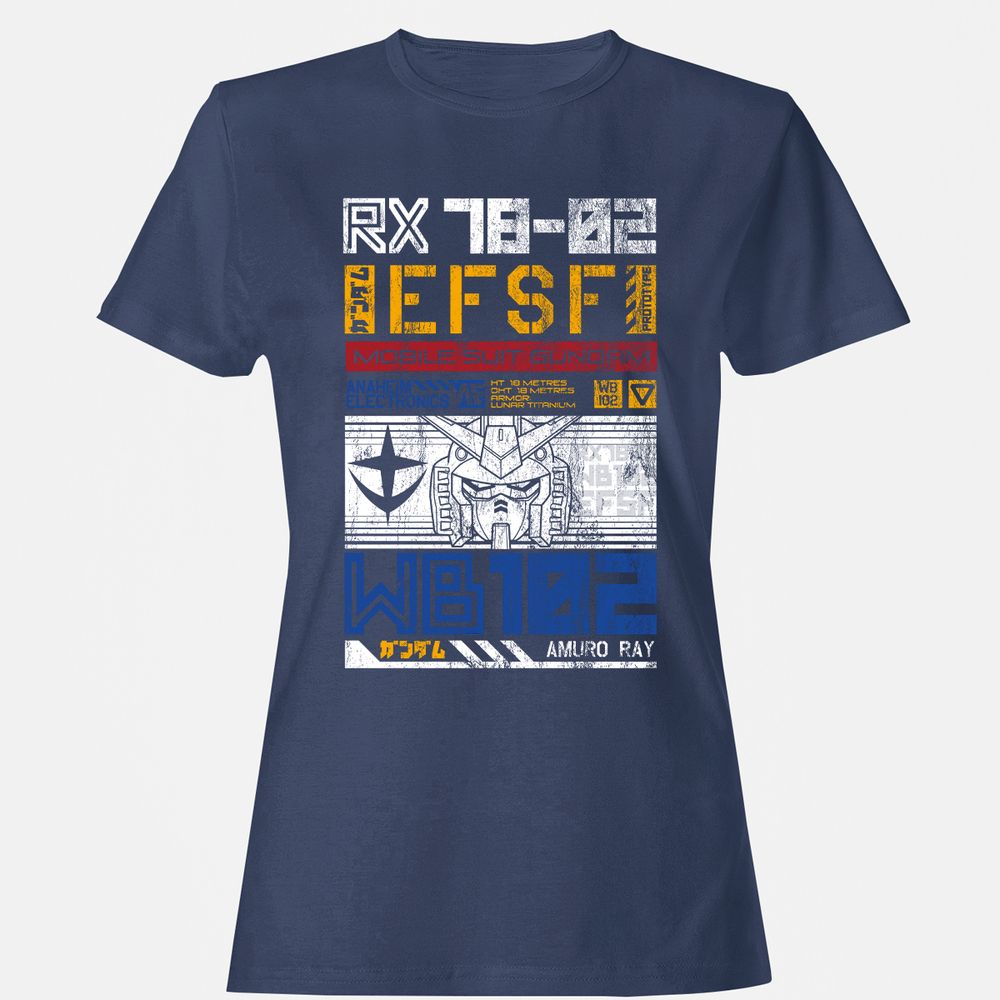 Women's T-Shirt - GNV27X6F - Navy - 10