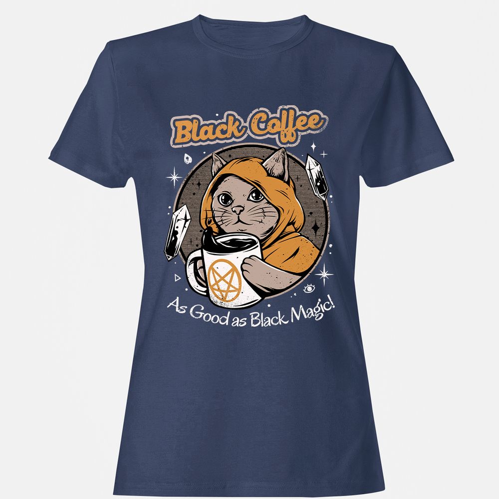 Women's T-Shirt - 8DYX6GUJ - Navy - 10