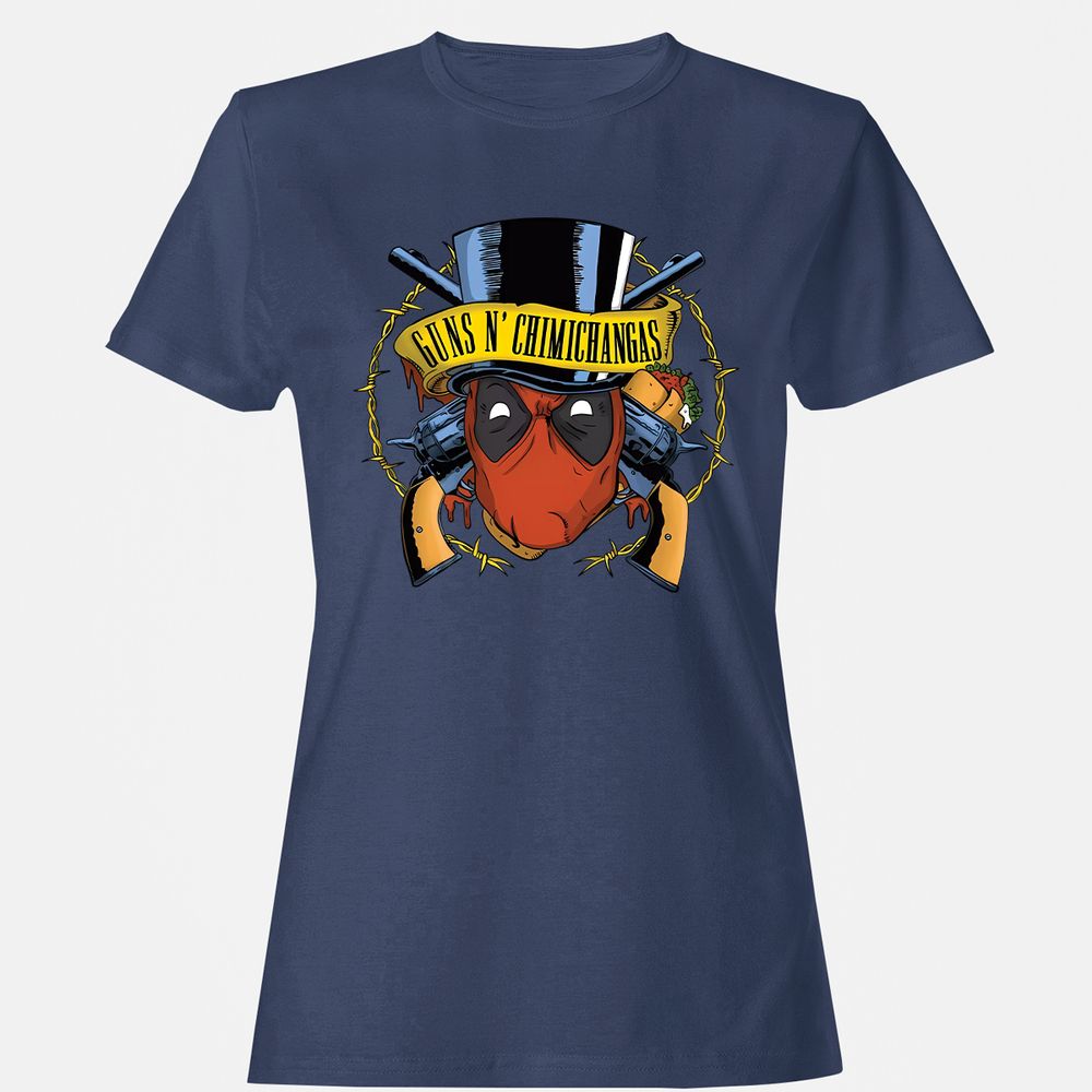 Women's T-Shirt - CSHJPH7R - Navy - 10