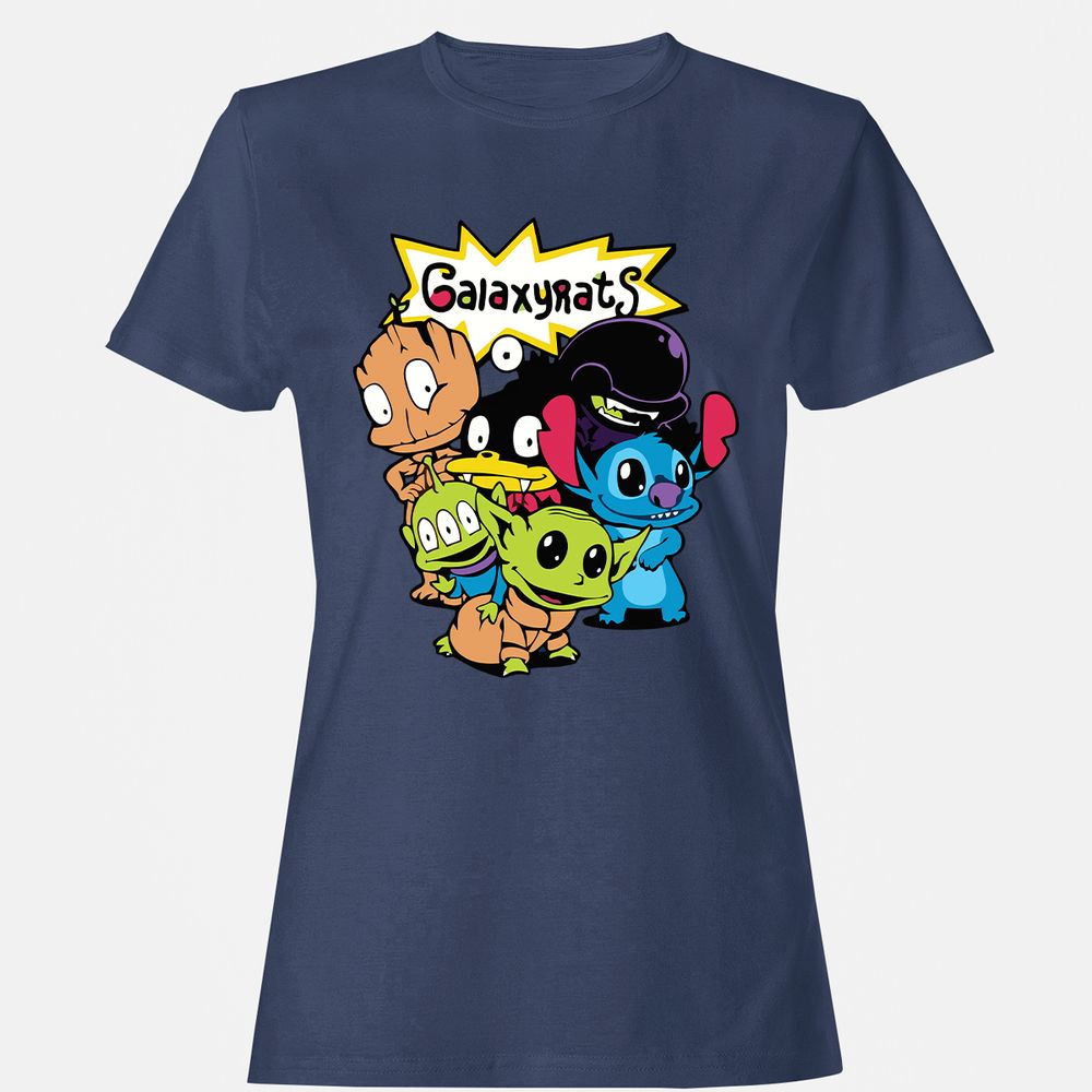 Women's T-Shirt - VG7PLC9Y - Navy - 10