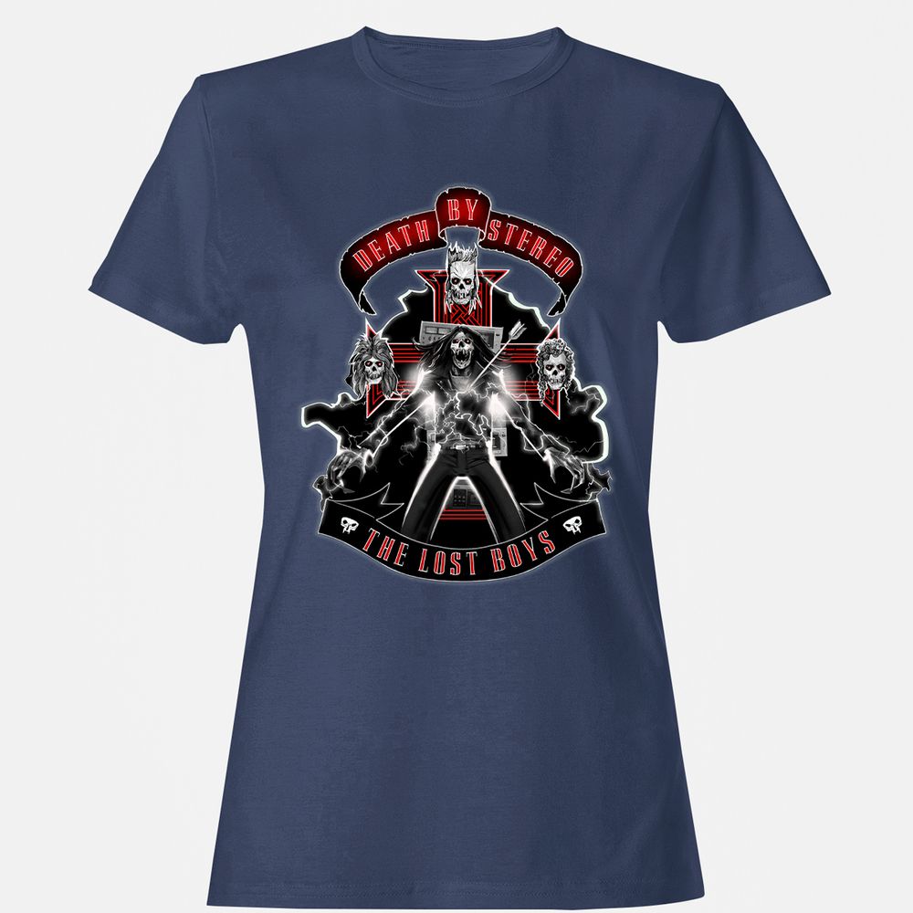 Women's T-Shirt - TANV3ZV8 - Navy - 10