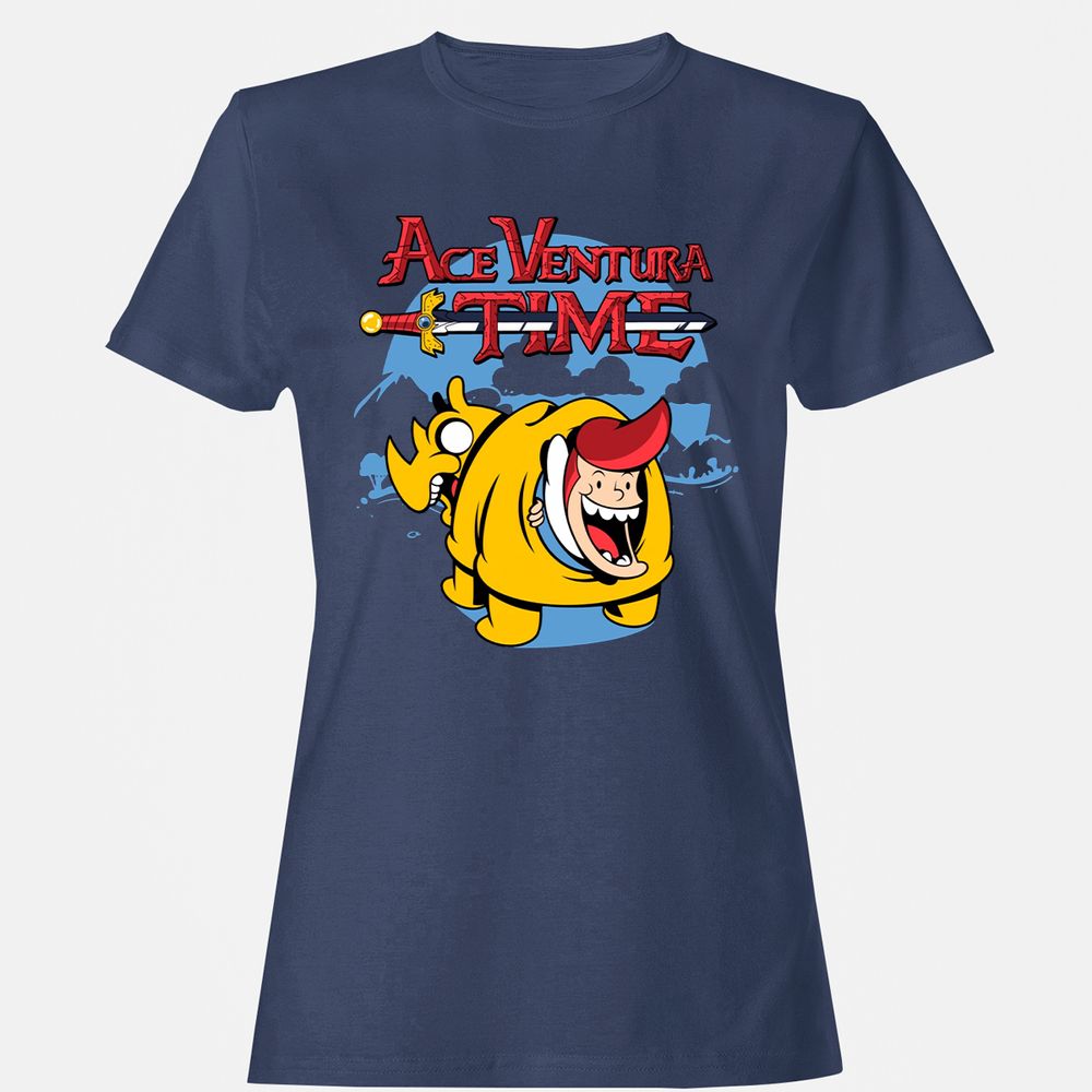Women's T-Shirt - 4VX8MM3Y - Navy - 10