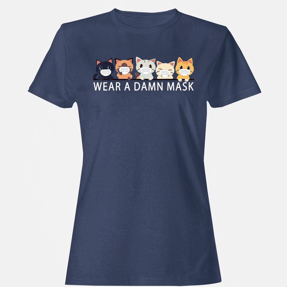 Women's T-Shirt - KTXJXDWX - Navy - 10