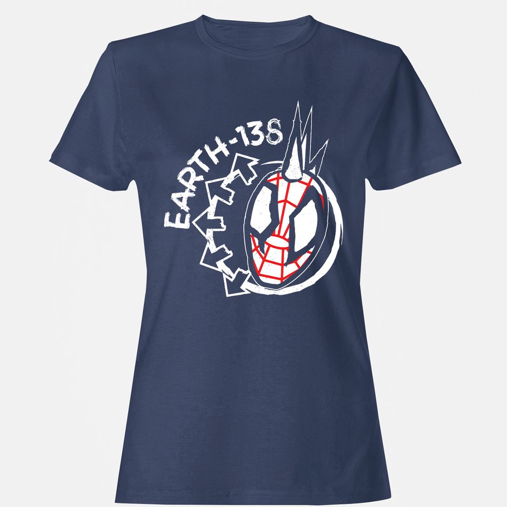 Women's T-Shirt - 82XVGQ68 - Navy - 10