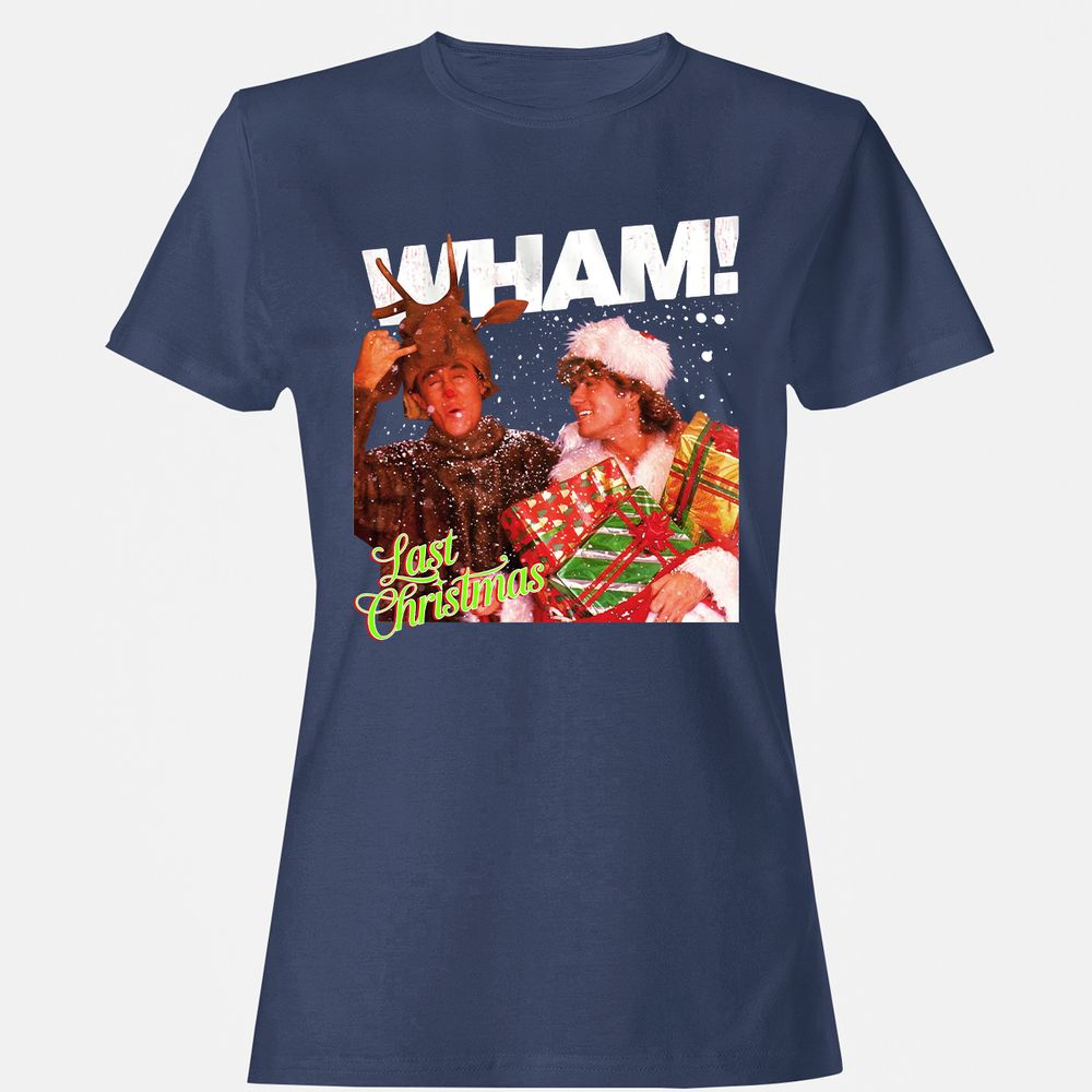 Women's T-Shirt - U183QA7F - Navy - 10