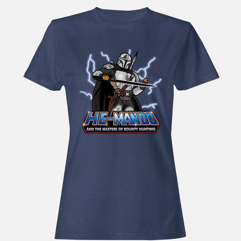 Women's T-Shirt - B2SDT9KH - Navy - 10