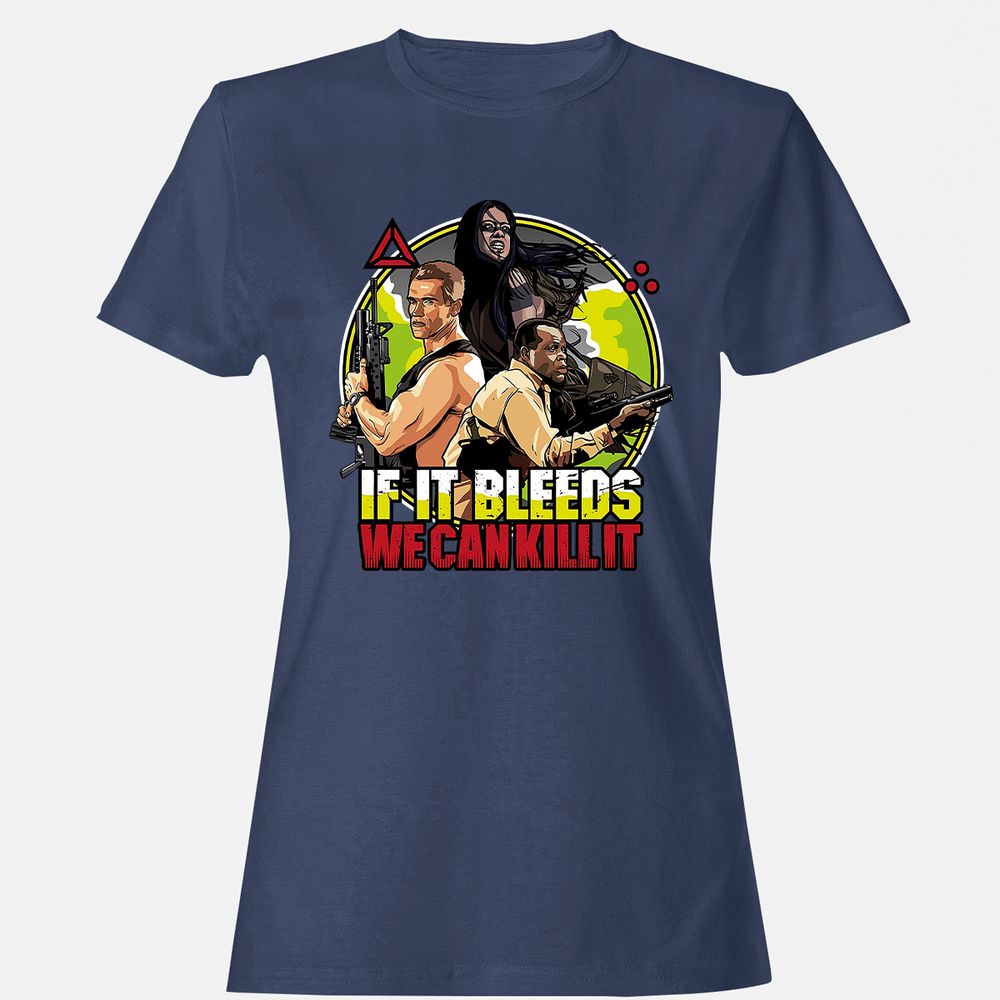 Women's T-Shirt - 1PETHL95 - Navy - 10