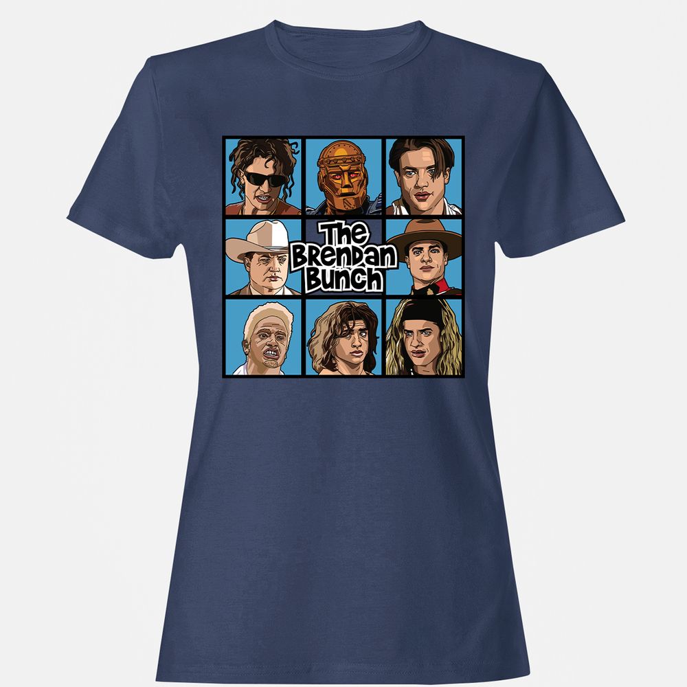 Women's T-Shirt - FSKQDG68 - Navy - 10