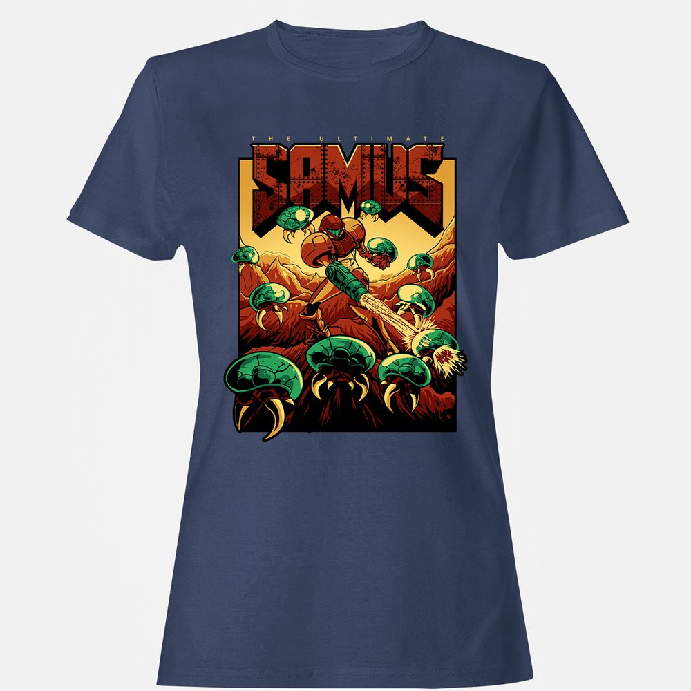 Women's T-Shirt - HZUCT8GU - Navy - 10