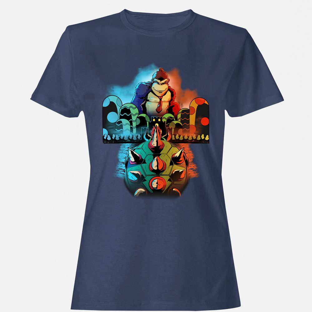 Women's T-Shirt - NF5MYKSZ - Navy - 10