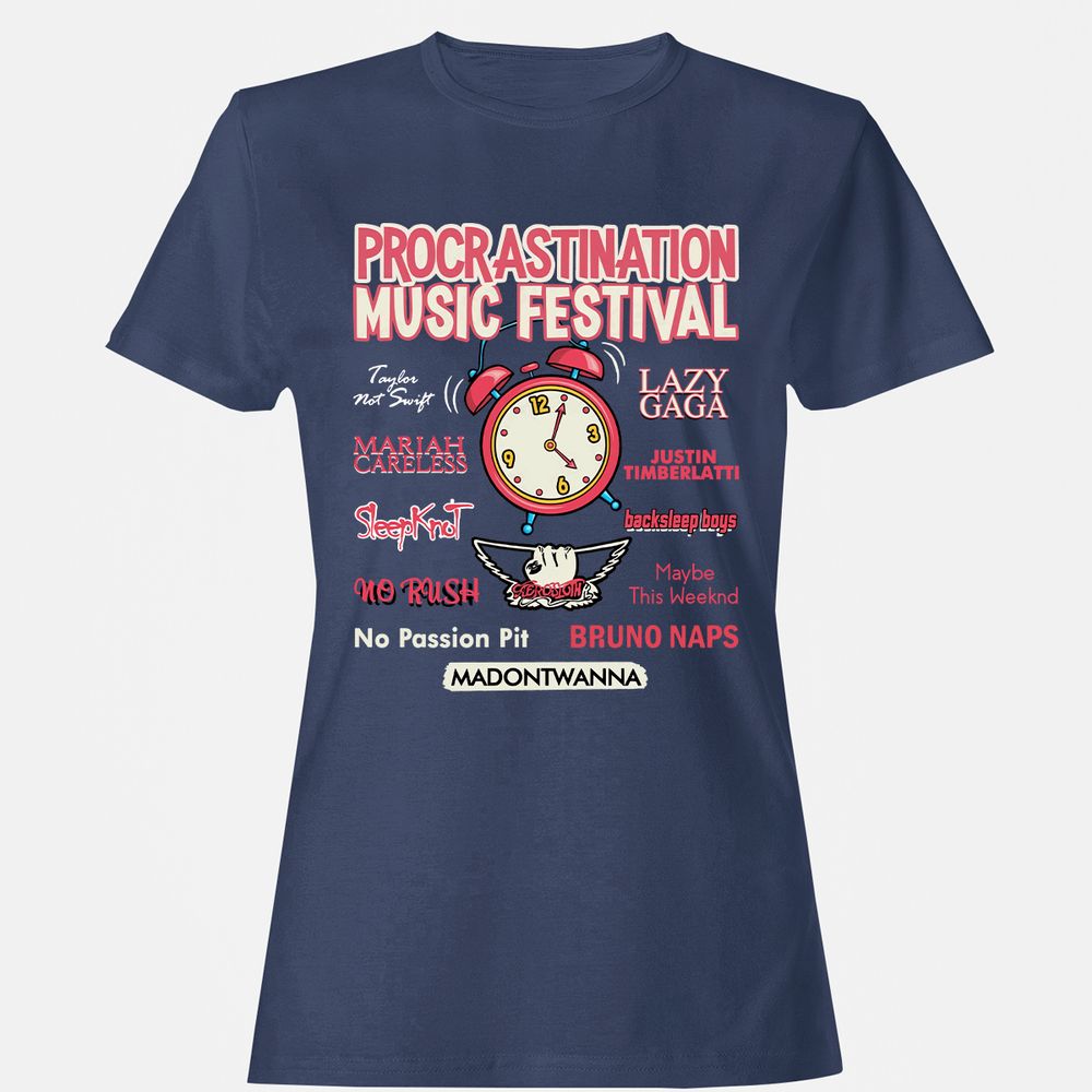 Women's T-Shirt - BRX1P6MB - Navy - 10