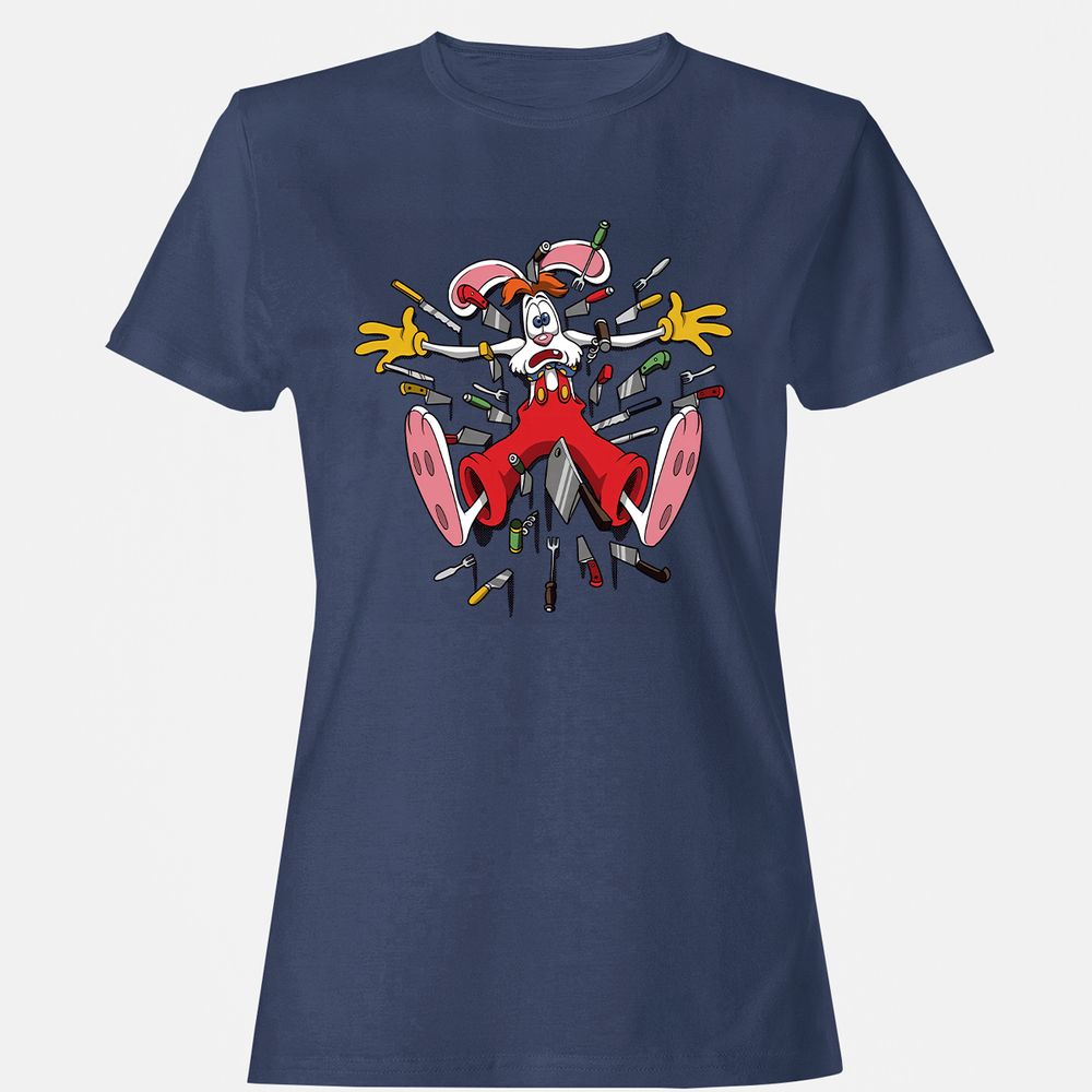 Women's T-Shirt - YW8VSHJB - Navy - 10