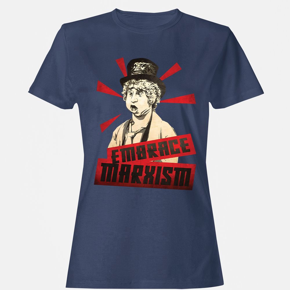 Women's T-Shirt - QX7N1BZH - Navy - 10