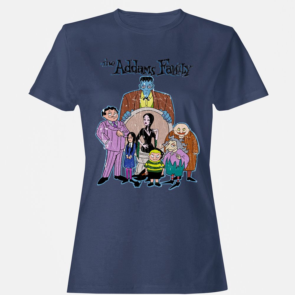 Women's T-Shirt - Y1C5Q6H2 - Navy - 10