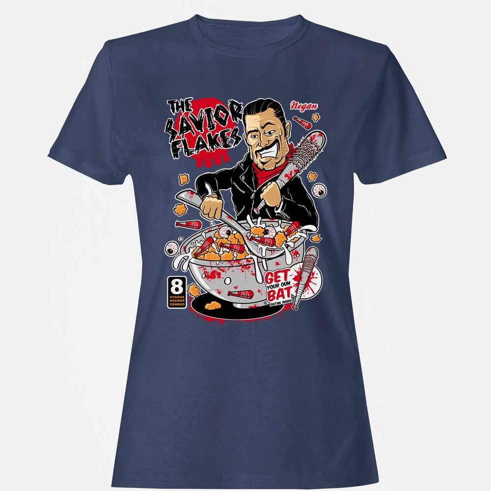 Women's T-Shirt - P6ZBSK4U - Navy - 10