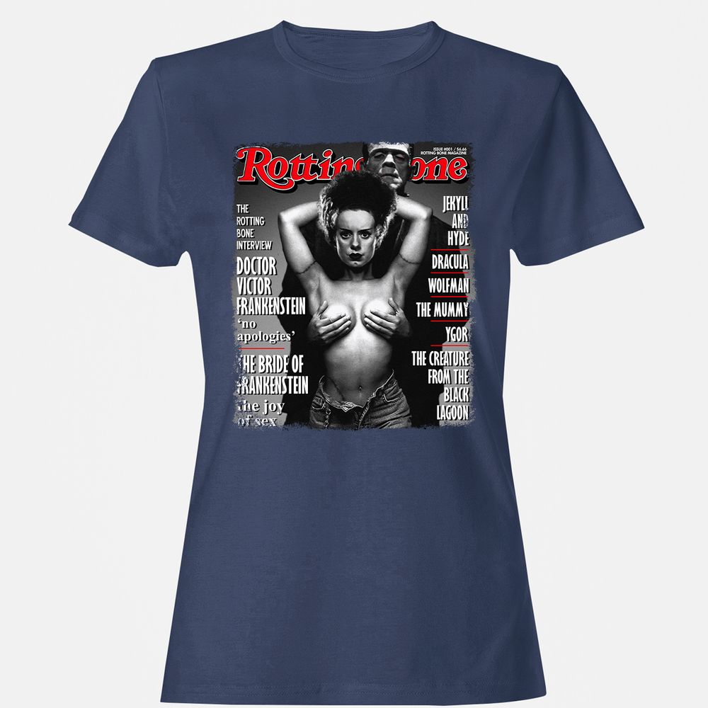 Women's T-Shirt - LGKRKG8R - Navy - 10