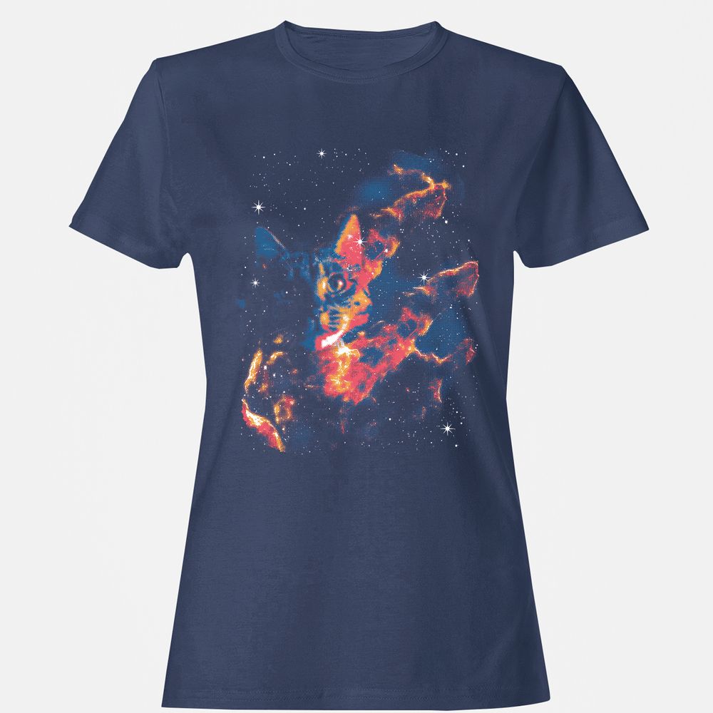 Women's T-Shirt - 49GTQW1T - Navy - 10