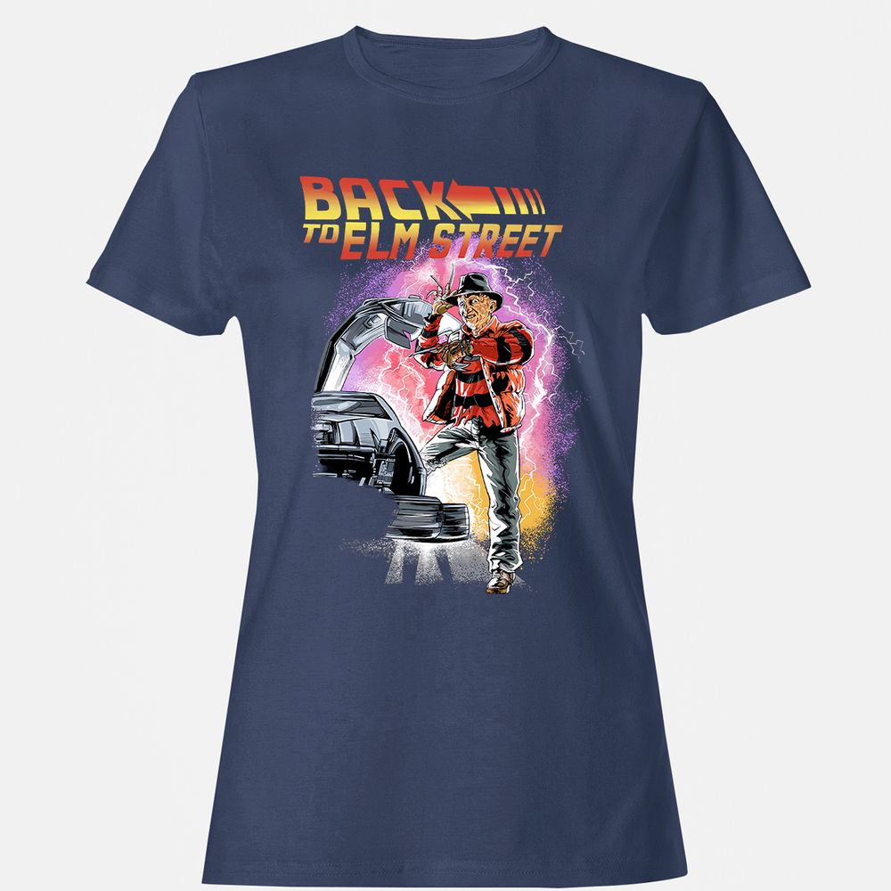 Women's T-Shirt - QHMZM2EE - Navy - 10