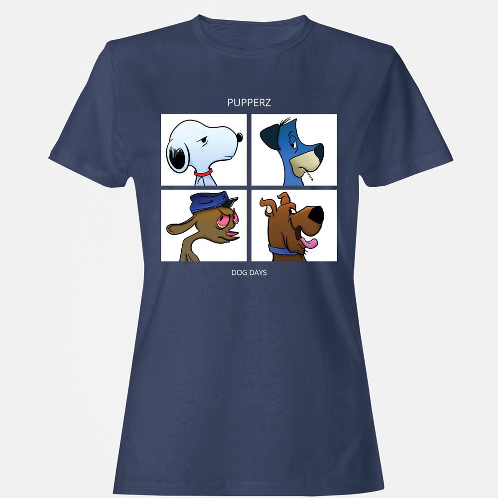 Women's T-Shirt - XGS4F9V6 - Navy - 10