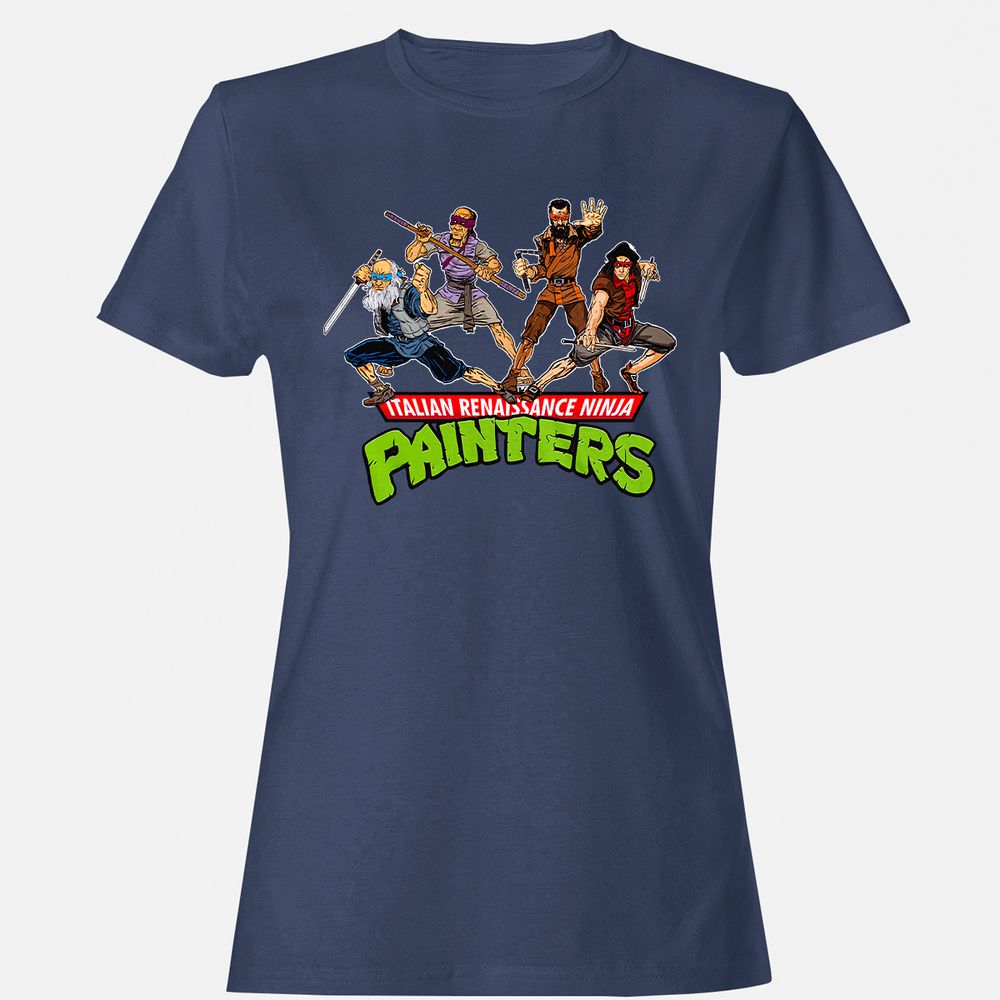 Women's T-Shirt - 1ZBAJGP8 - Navy - 10