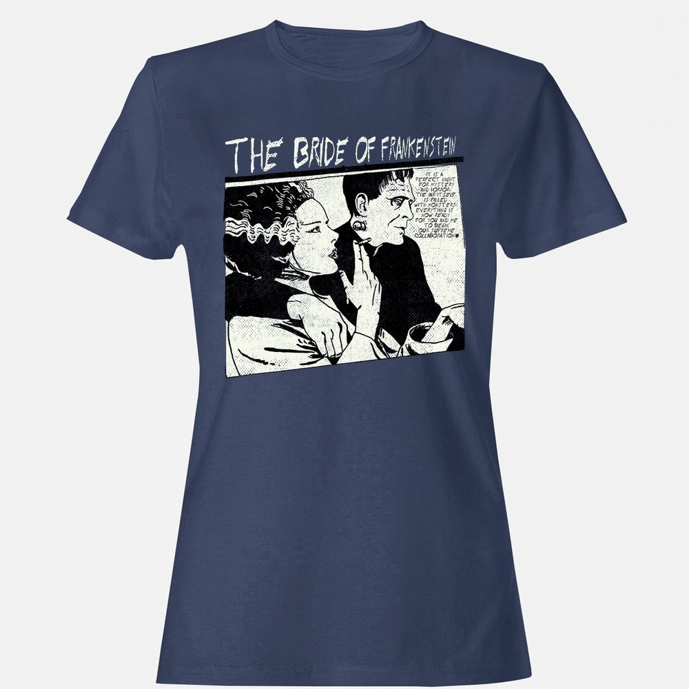 Women's T-Shirt - R6ZUVP4B - Navy - 10