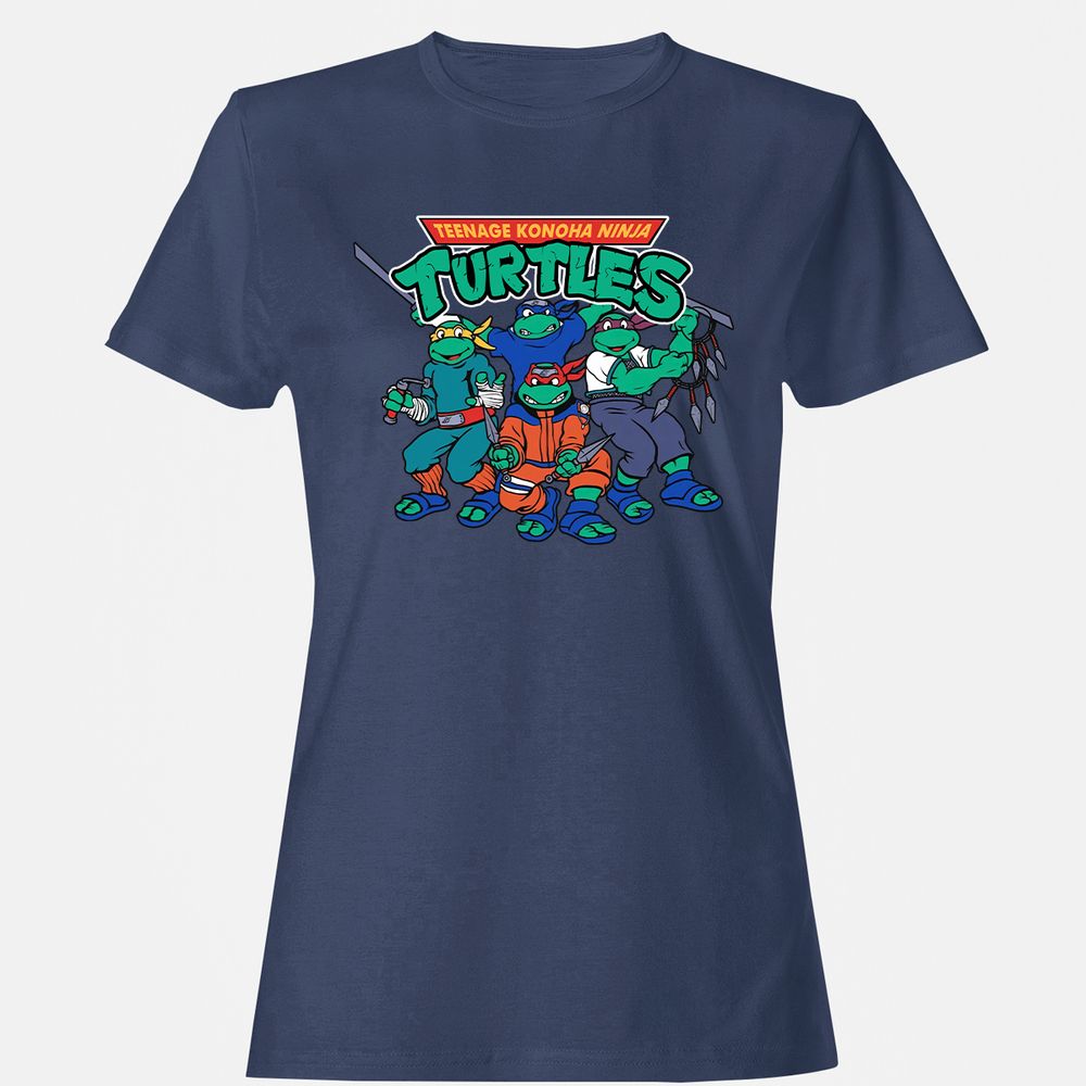 Women's T-Shirt - 6862RZ1W - Navy - 10