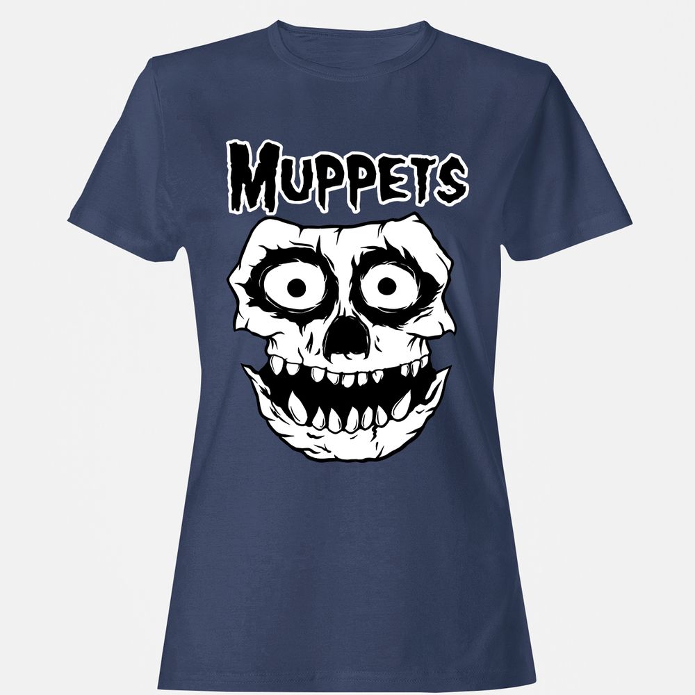 Women's T-Shirt - YEY8UVTQ - Navy - 10