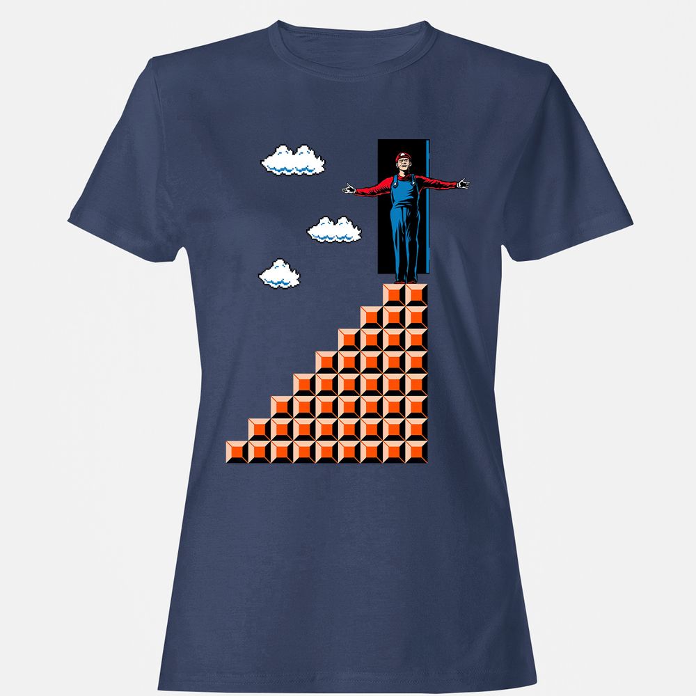 Women's T-Shirt - WNXXFBL8 - Navy - 10
