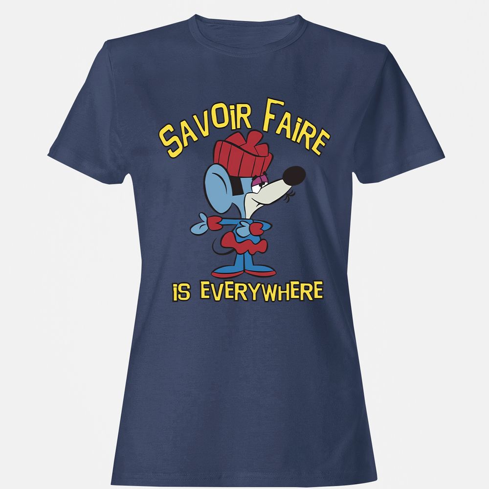Women's T-Shirt - JK3HN2S7 - Navy - 10