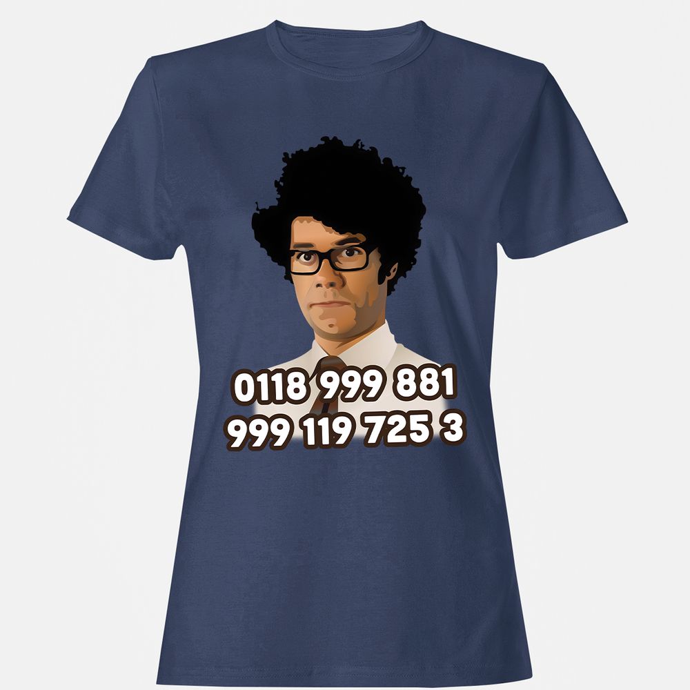 Women's T-Shirt - T8KE3ZPX - Navy - 10