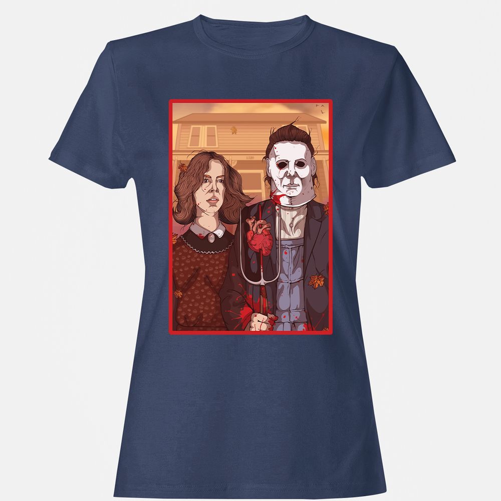 Women's T-Shirt - 99BUKYSM - Navy - 10