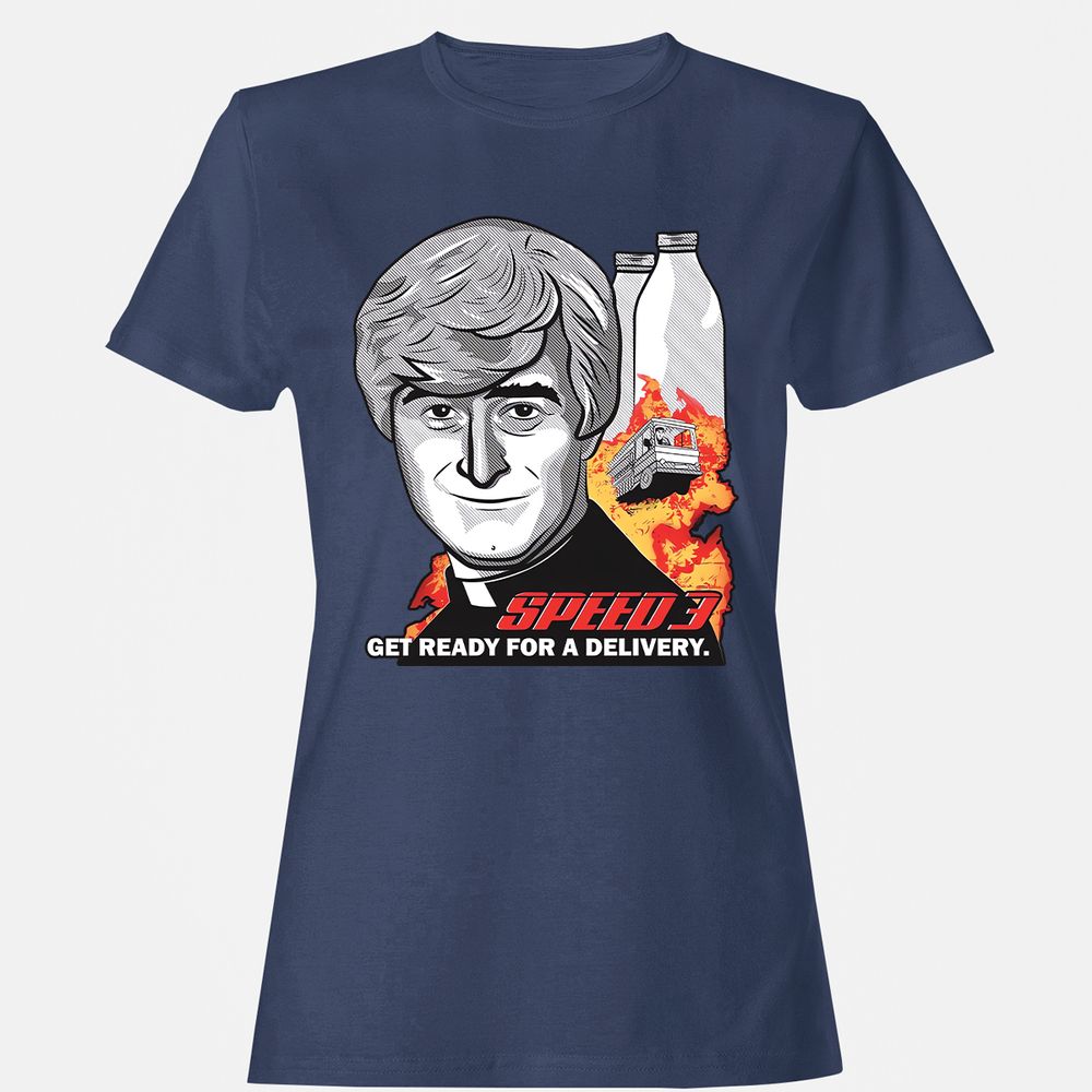 Women's T-Shirt - VURNASD8 - Navy - 10